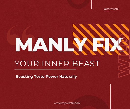 Manly Fix: T Booster for strength and confidence