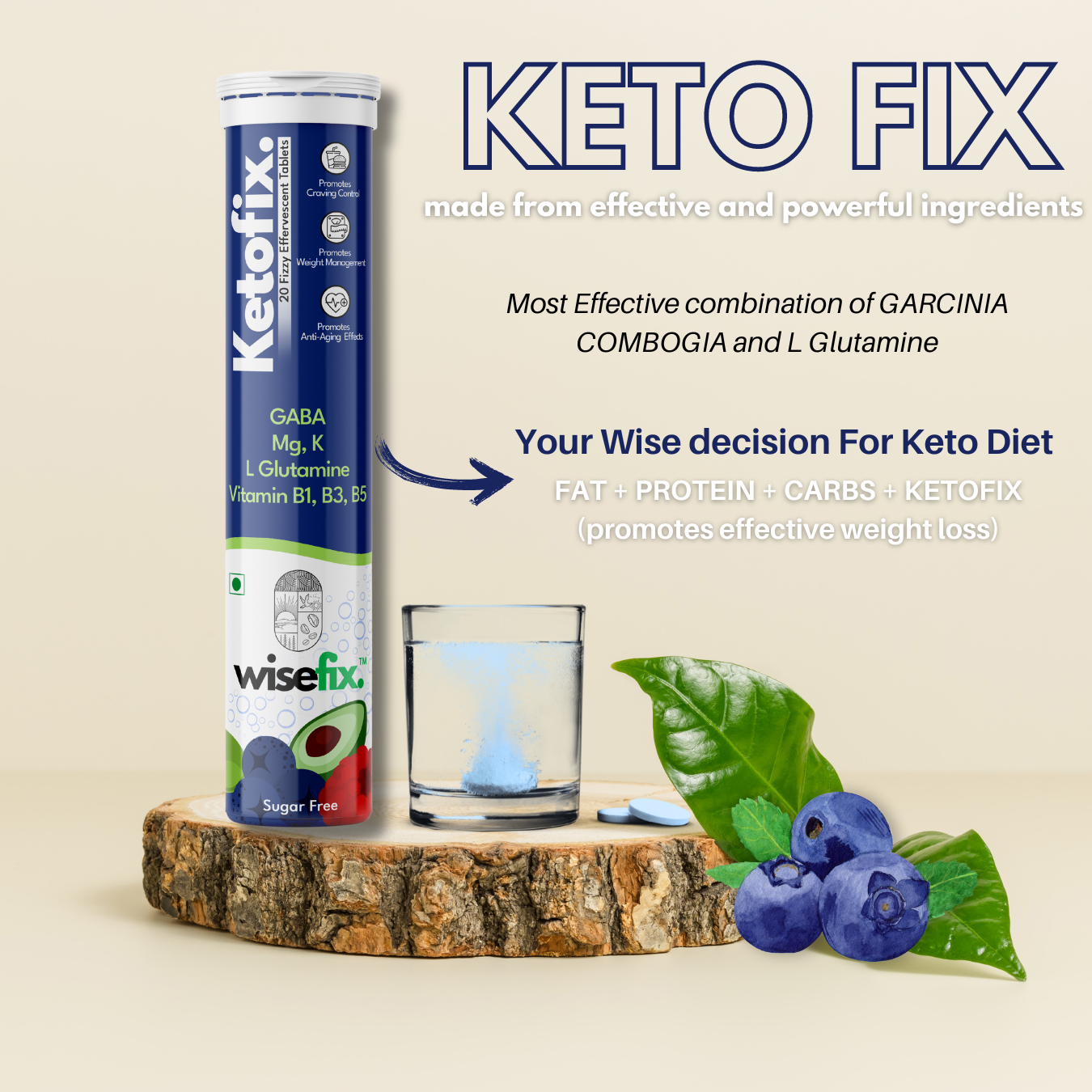 Wisefix's Ketofix Effervescent Tablets - My Wisefix