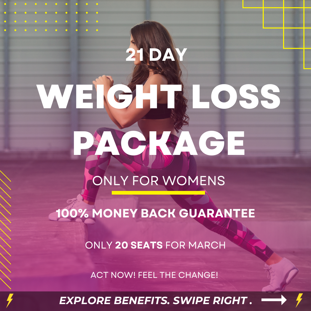 WeightFix21™ : Your Personalized 21-Day Weight Loss Challenge (ONLY For Women)