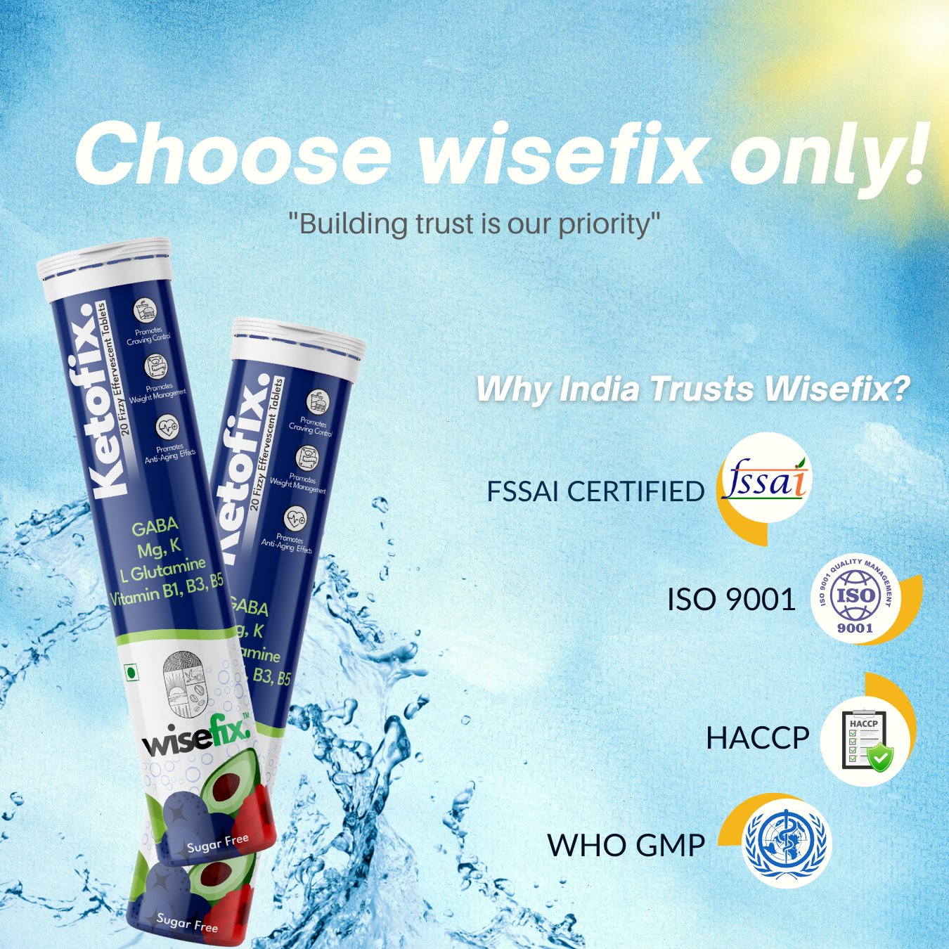 Wisefix's Ketofix Effervescent Tablets - My Wisefix