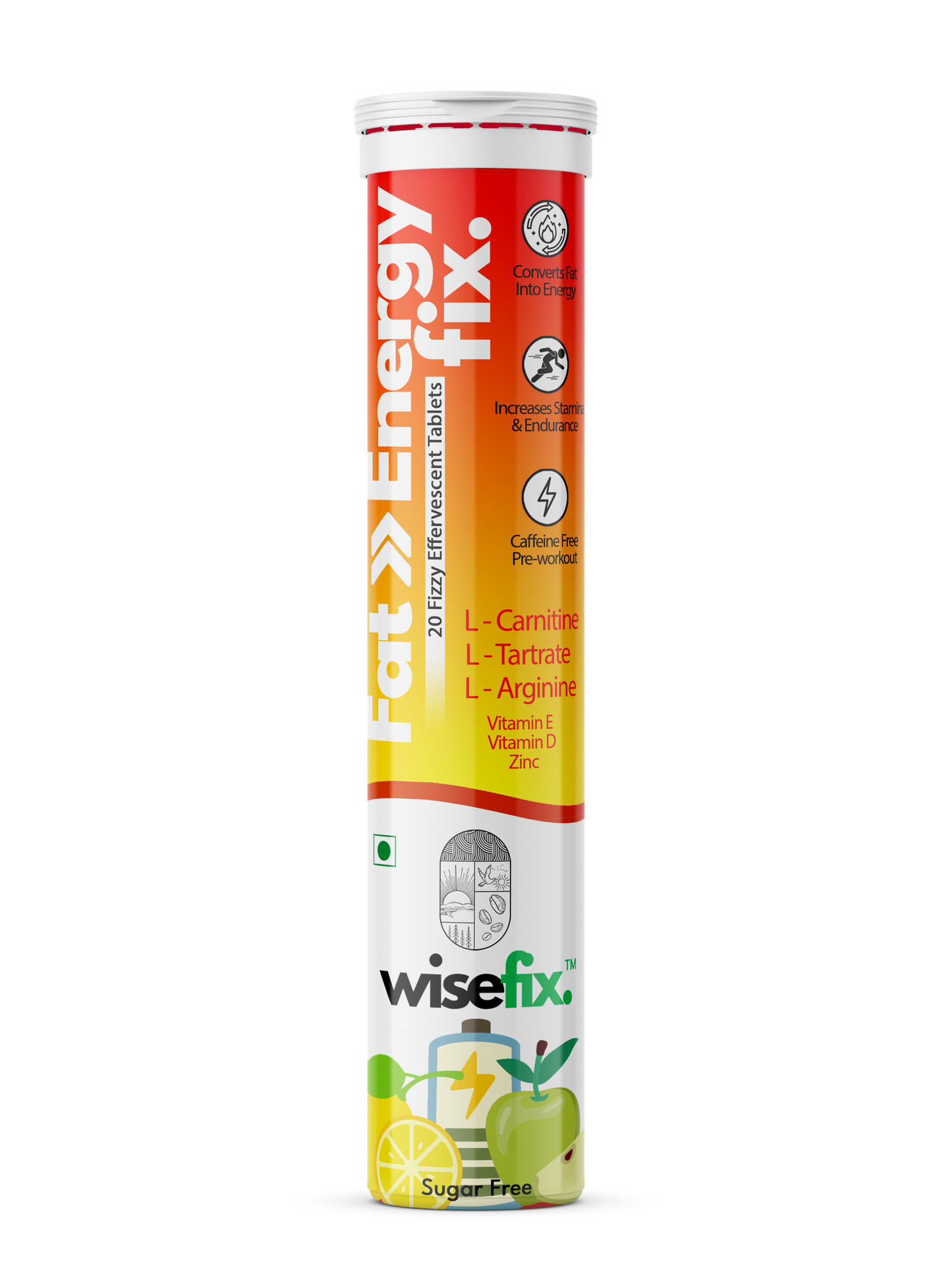 Wisefix's Fat To Energy Fix Effervescent Tablets - My Wisefix