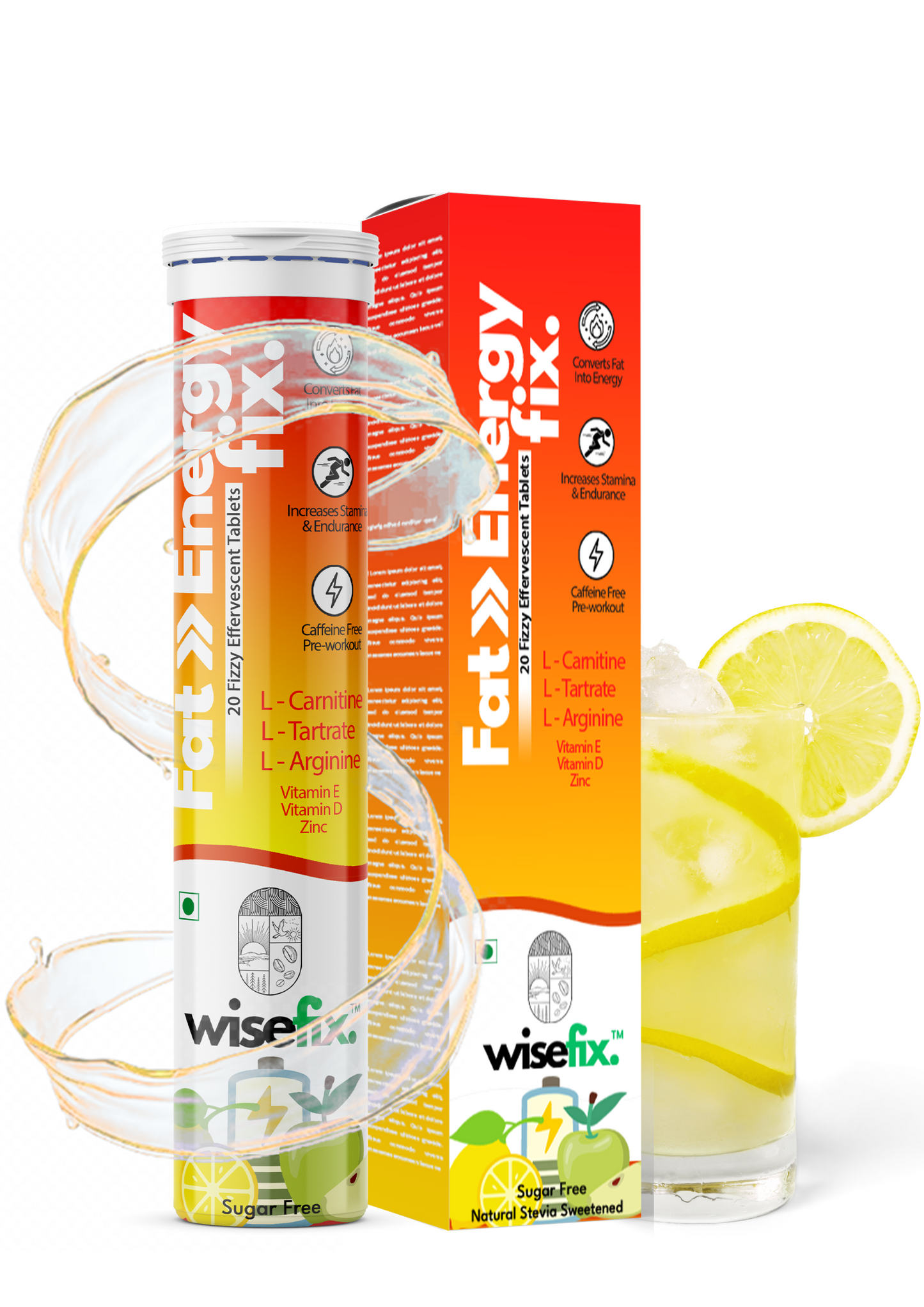 Wisefix's Fat To Energy Fix Effervescent Tablets - My Wisefix